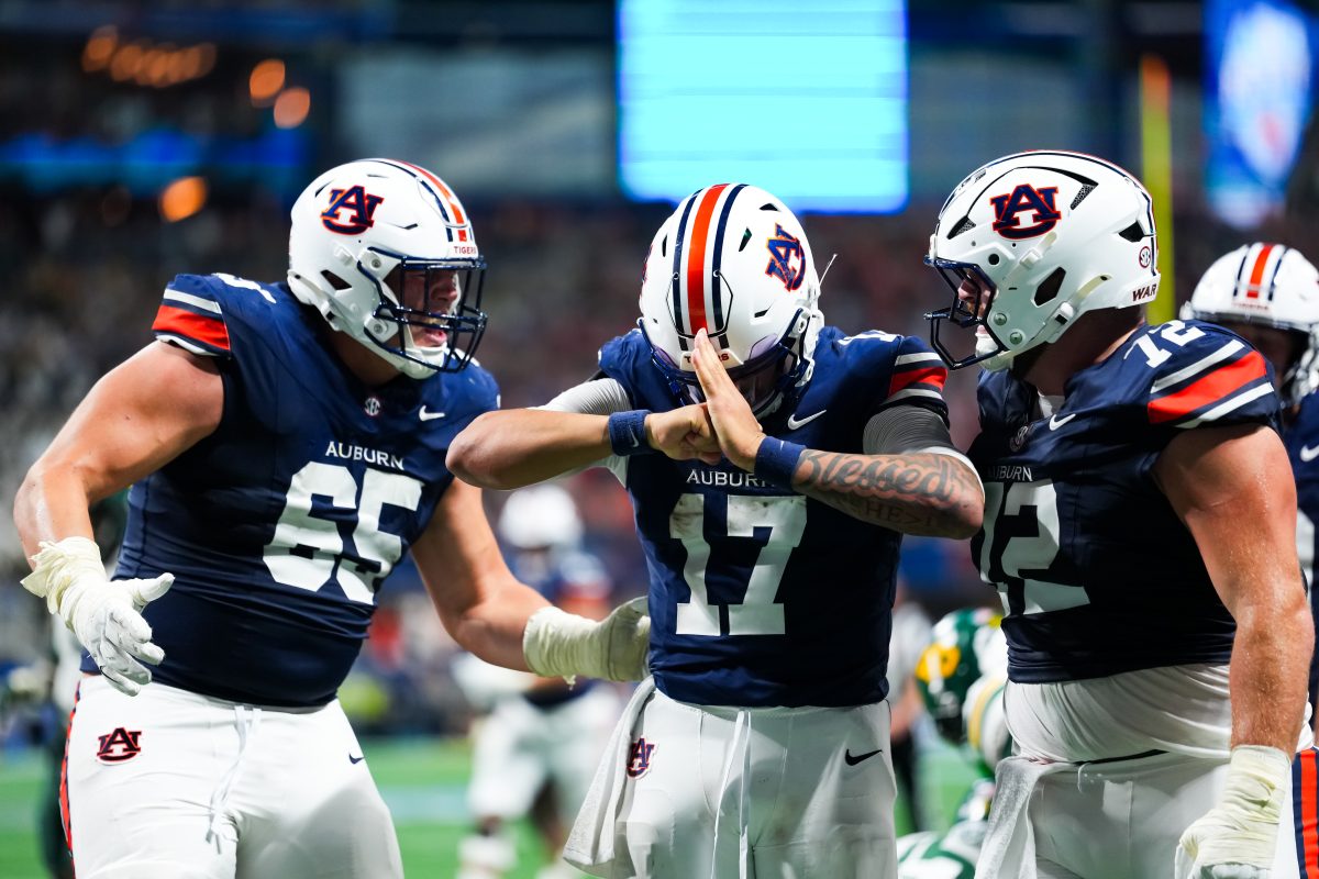 The new looked familiar for a long time but Auburn's toughness